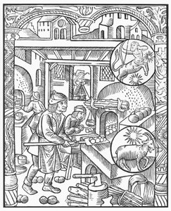 12月、 &39;Almanach des Bergers&39;から、1491年（木琴） 作： Pierre Le Rouge